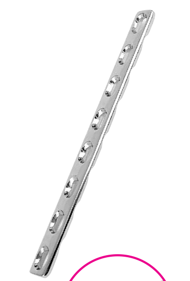 Narrow Compression Plate MC-DCP 3.5 mm