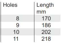 Cobra Head Plate 4.5 mm - foto 2
