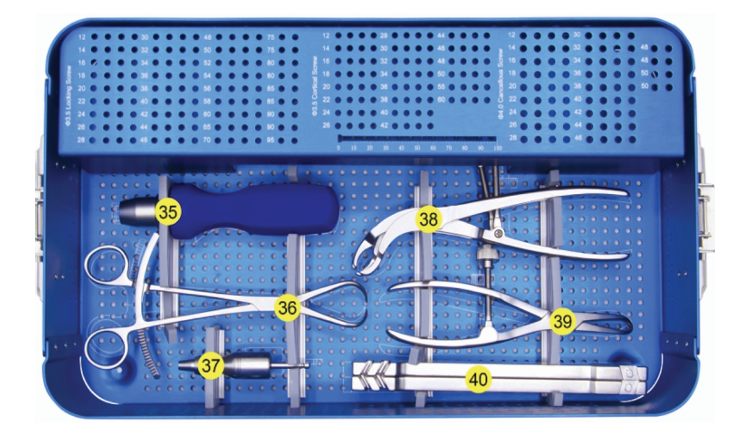 Small Fragment Locking Plate Instrument Set (AO) - foto 3