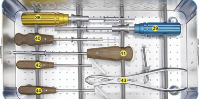 4.0/5.0 Paediatrics Osteotomy Locking Plate Instrument Set - foto 2