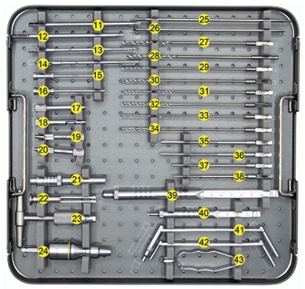 Foot & Ankle Locking Plate Instrument Set - foto 3